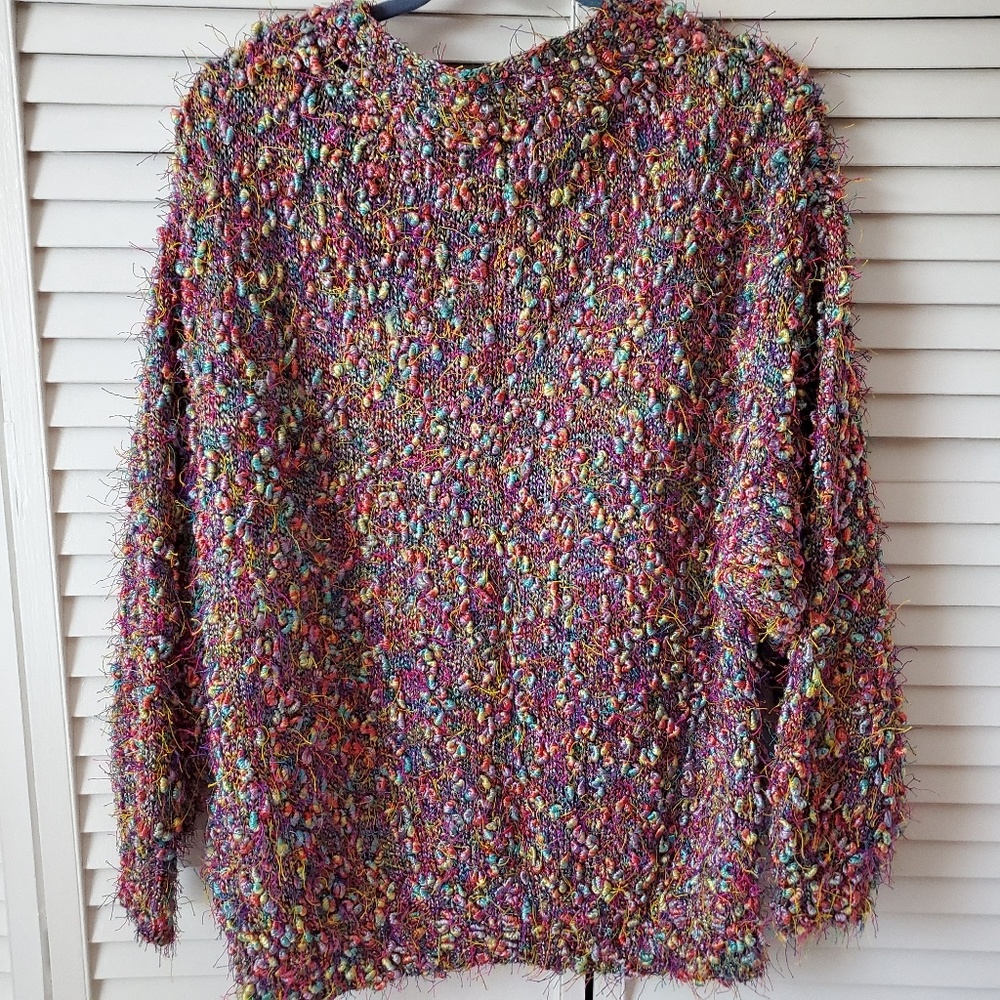 XL antique multicolored sweater - Picture 4 of 5